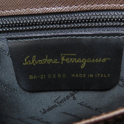 Salvatore Ferragamo Gancini 2WAY Handbag Leather Ladies [Used]