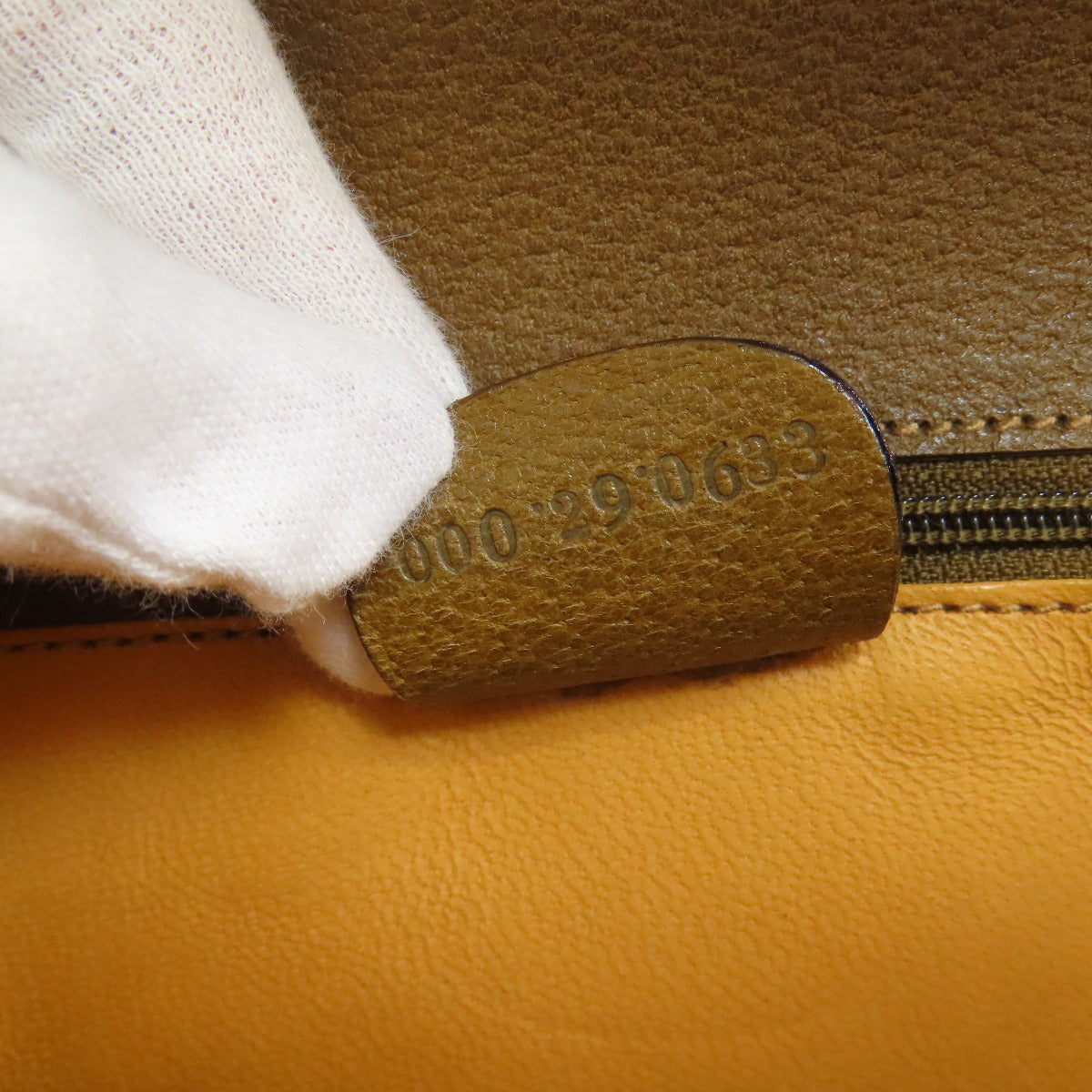 GUCCI 000・29・0633 Bamboo handle 2WAY Handbag Calf Ladies [Used]