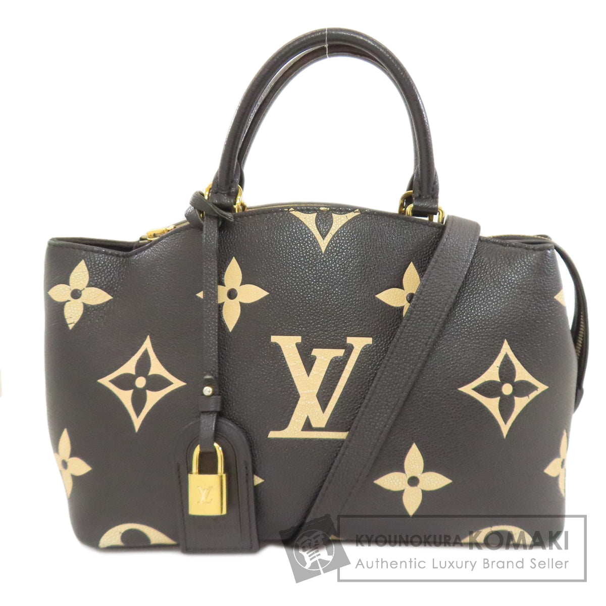 LOUIS VUITTON M58913 Petit Palais PM Handbag Empreinte Ladies [Used]