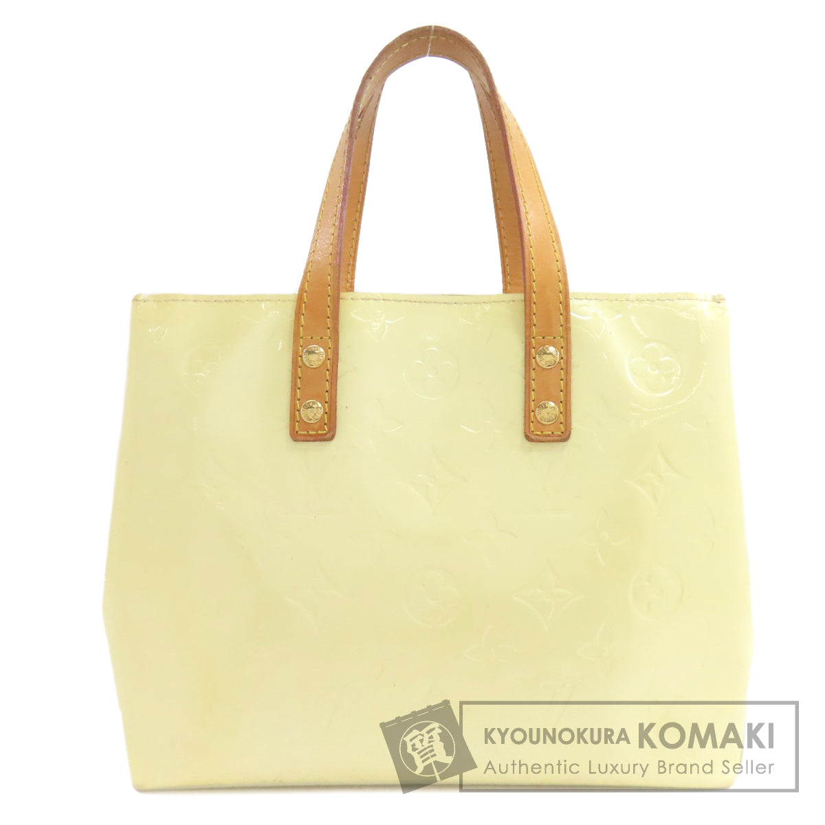 LOUIS VUITTON M91336 Lead PM Handbag Vernis Ladies [Used]