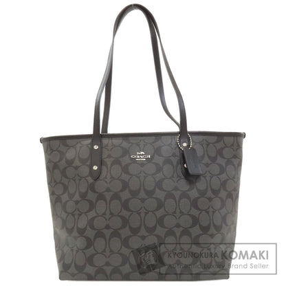 COACH F58292 Signature Tote Bag PVC LeatherLadies [Used]