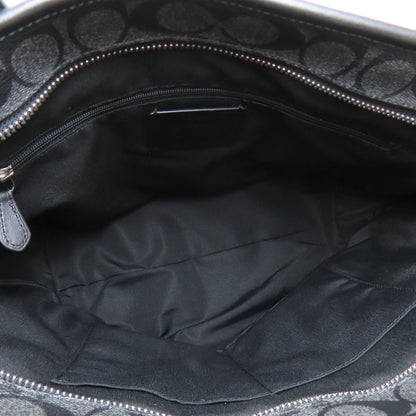 COACH F58292 Signature Tote Bag PVC LeatherLadies [Used]
