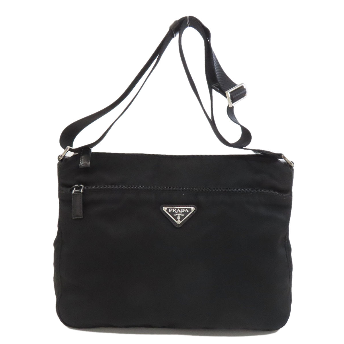 PRADA Logo Hardware Shoulder Bag Nylon Ladies [Used]