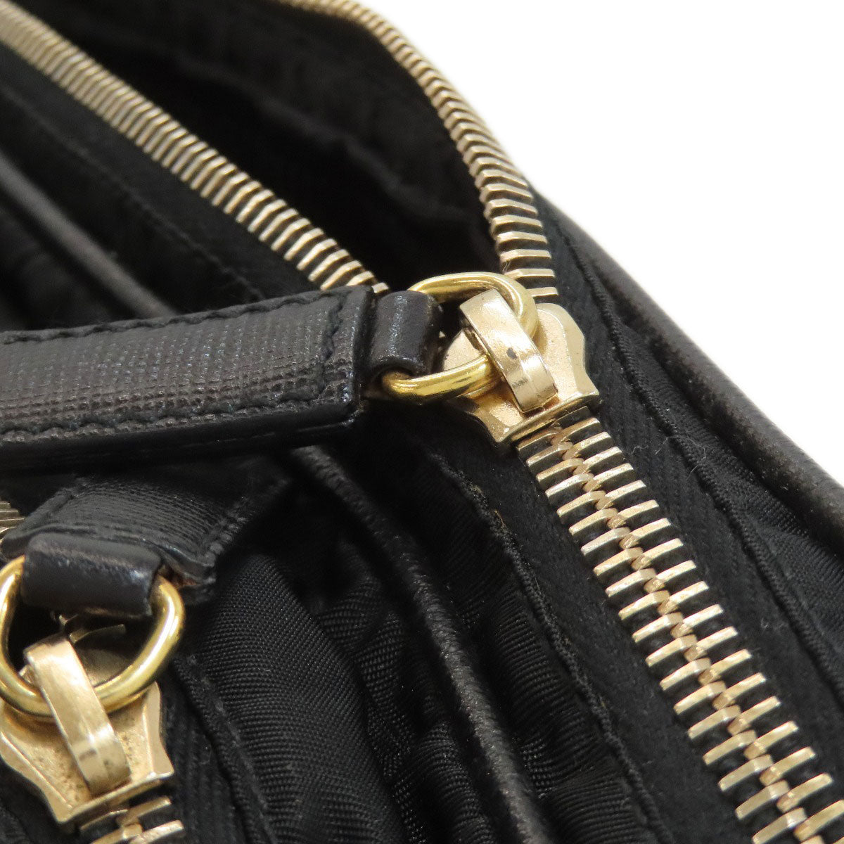 PRADA BT0050 Logo Hardware Shoulder Bag Nylon Ladies [Used]