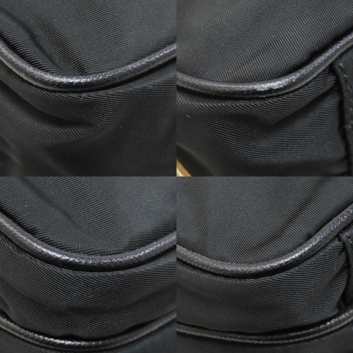 PRADA BT0050 Logo Hardware Shoulder Bag Nylon Ladies [Used]