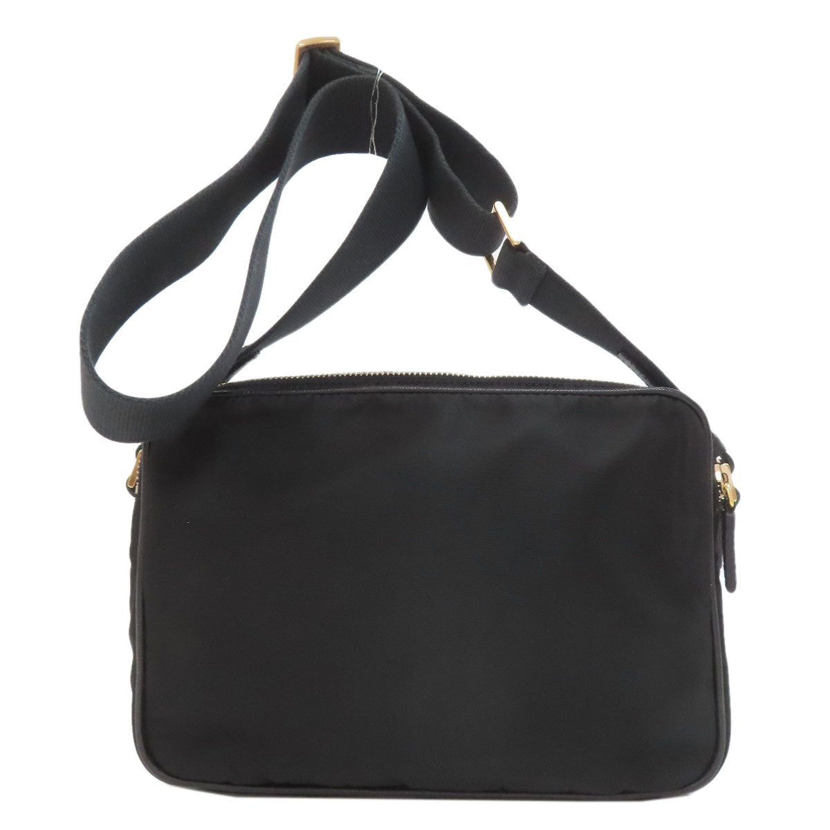 PRADA BT0050 Logo Hardware Shoulder Bag Nylon Ladies [Used]