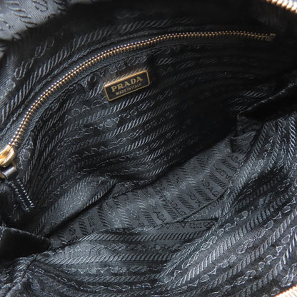 PRADA BT0050 Logo Hardware Shoulder Bag Nylon Ladies [Used]