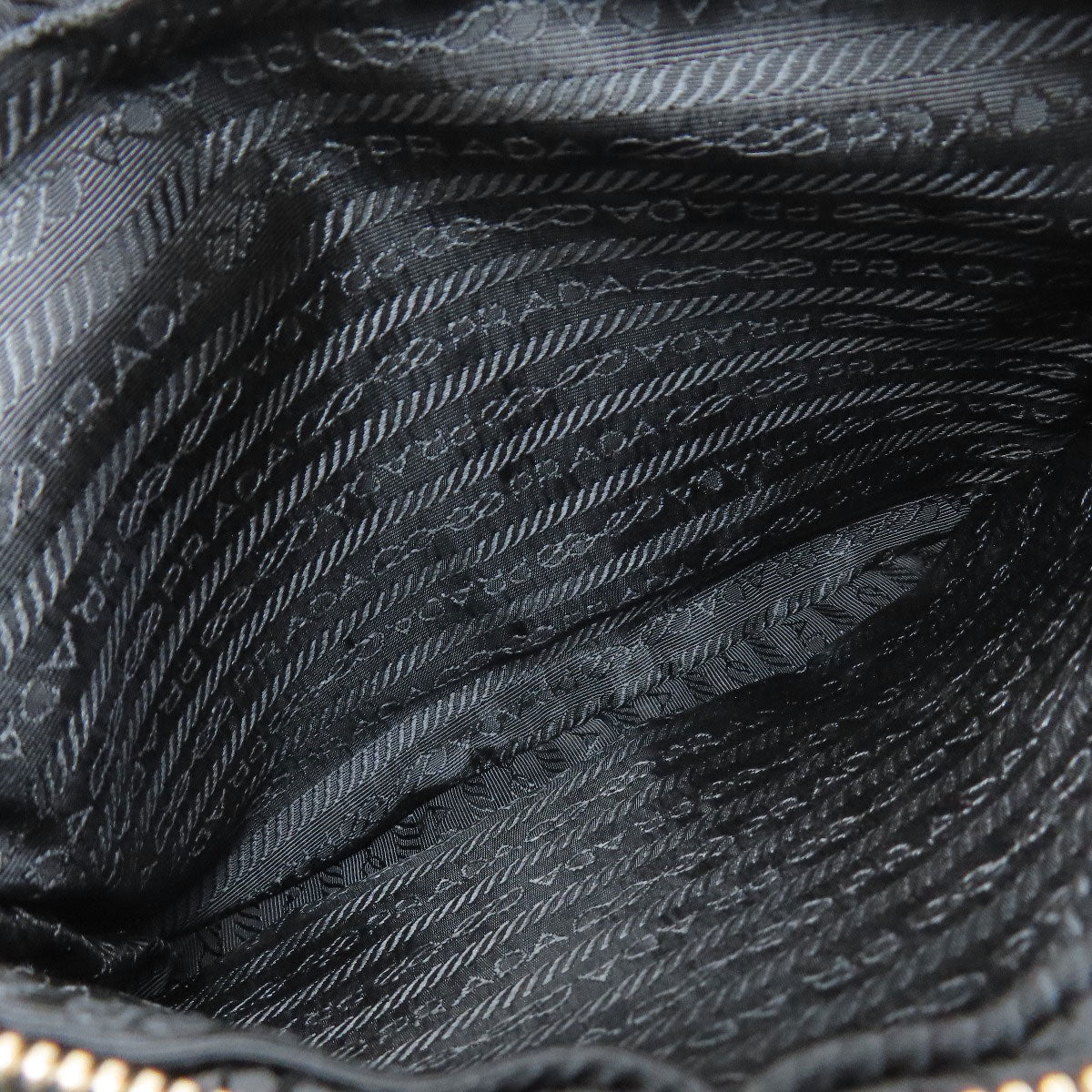 PRADA BT0050 Logo Hardware Shoulder Bag Nylon Ladies [Used]