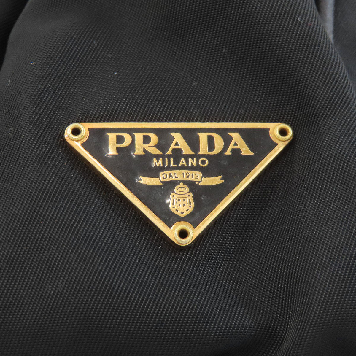 PRADA BT0050 Logo Hardware Shoulder Bag Nylon Ladies [Used]