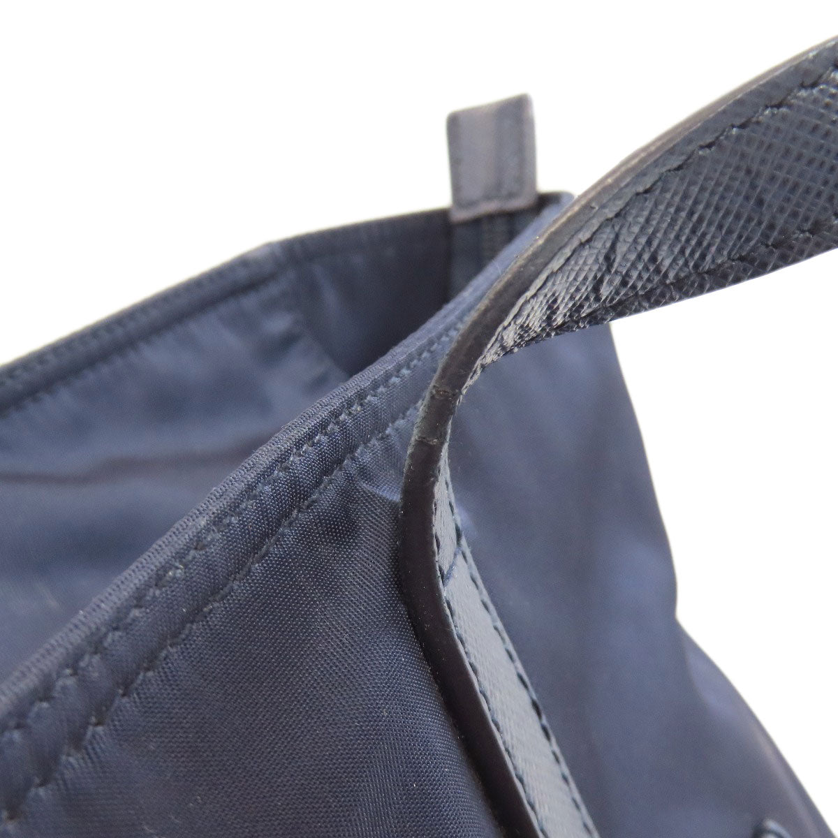 PRADA Logo Hardware Tote Bag Nylon Ladies [Used]