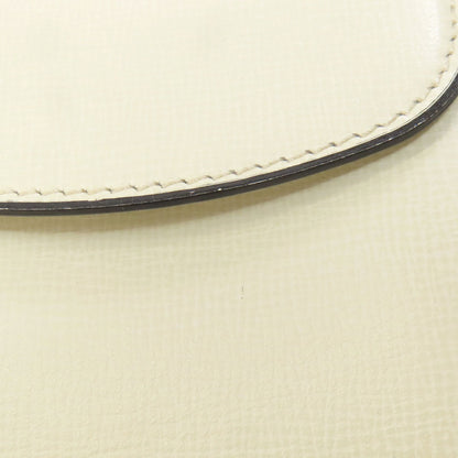 Valextra Simple design Bifold Wallet with Coin Pocket Leather Ladies [Used]