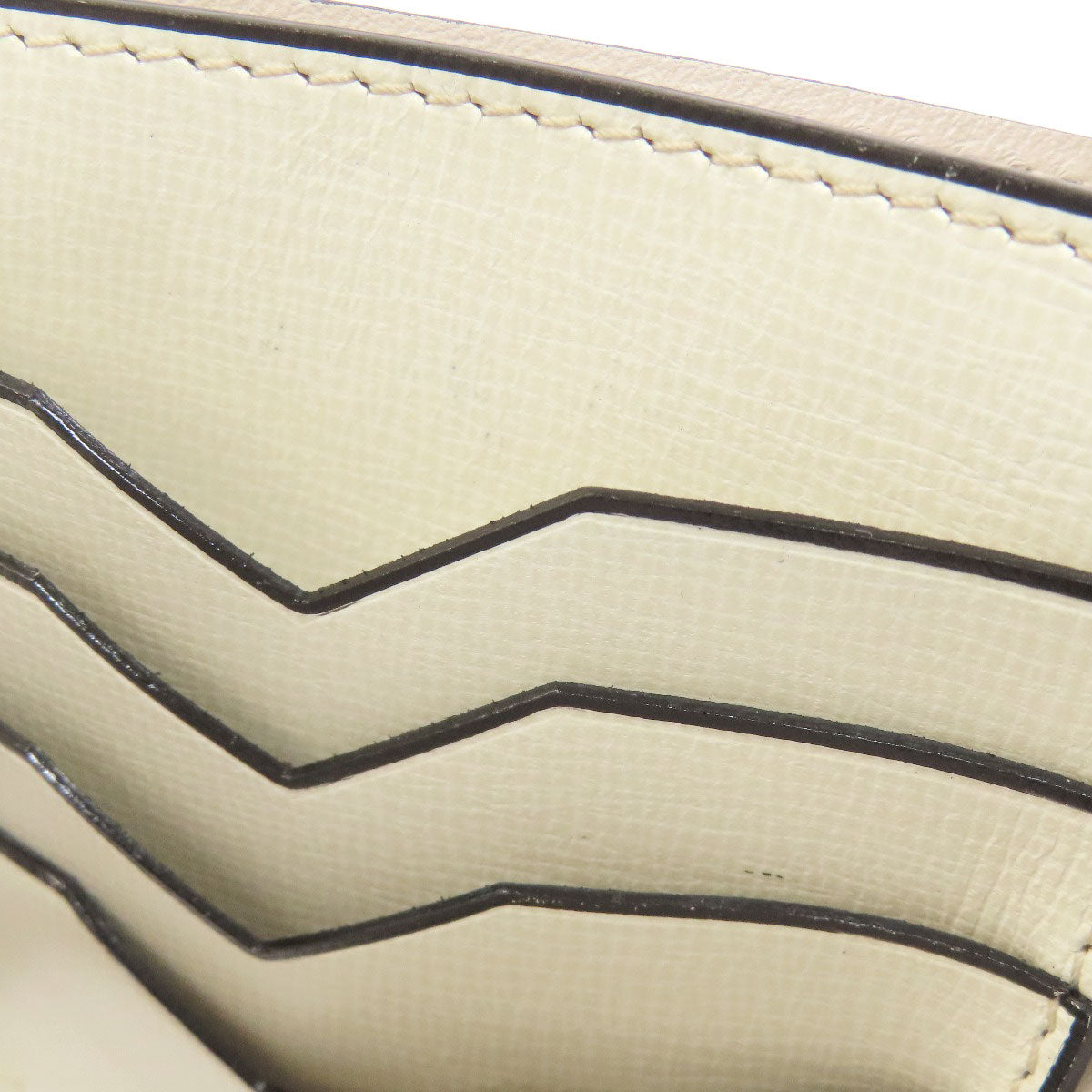Valextra Simple design Bifold Wallet with Coin Pocket Leather Ladies [Used]