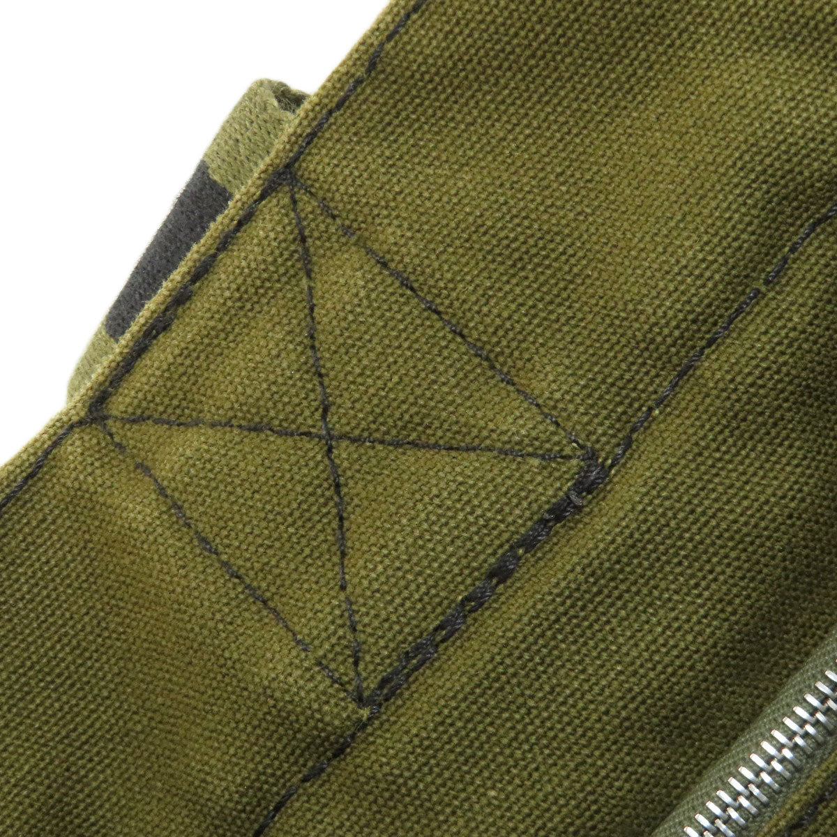 HERMES suck fool toeMM Handbag Canvas Ladies [Used]