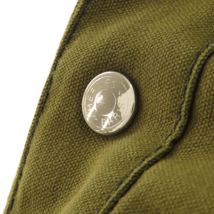 HERMES suck fool toeMM Handbag Canvas Ladies [Used]