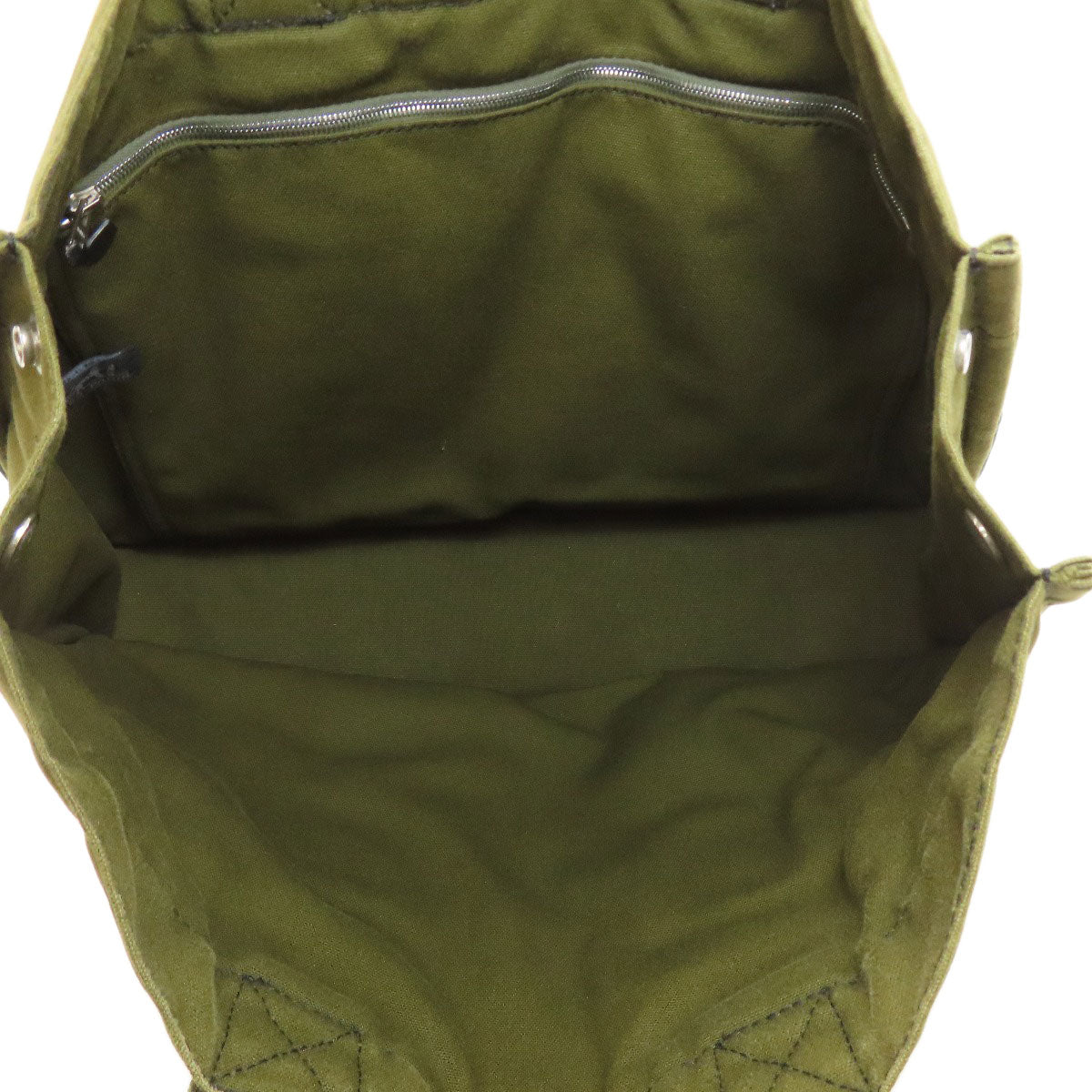 HERMES suck fool toeMM Handbag Canvas Ladies [Used]