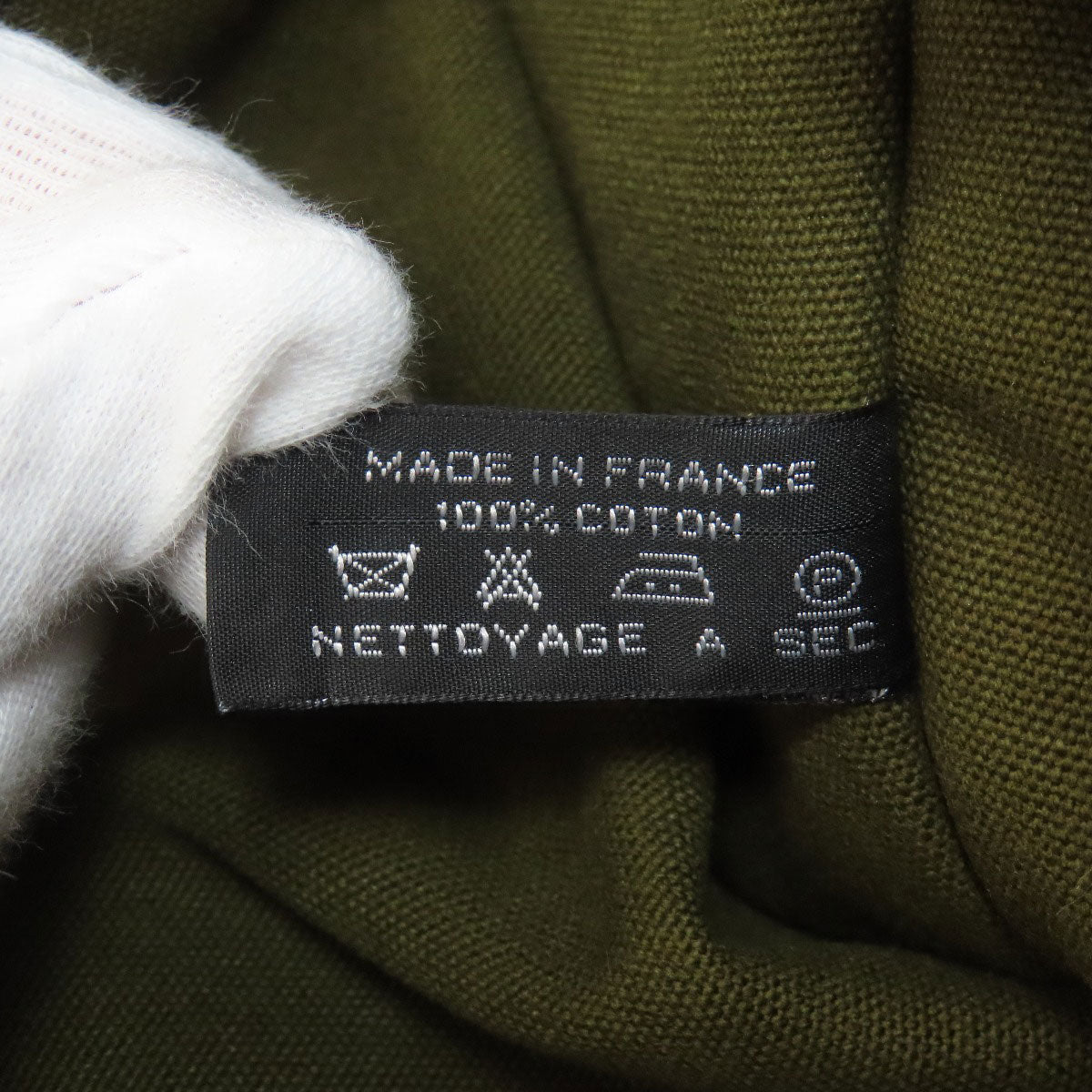 HERMES suck fool toeMM Handbag Canvas Ladies [Used]