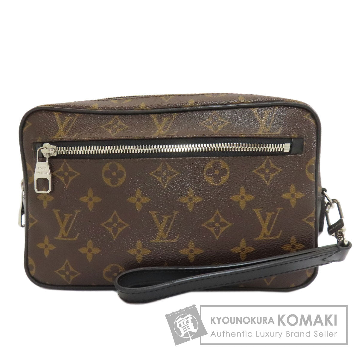 LOUIS VUITTON M42838 Pochette Kasai business bag Monogram canvas mens [Used]