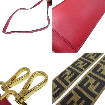 FENDI Flip 2WAY Handbag Calf Ladies [Used]