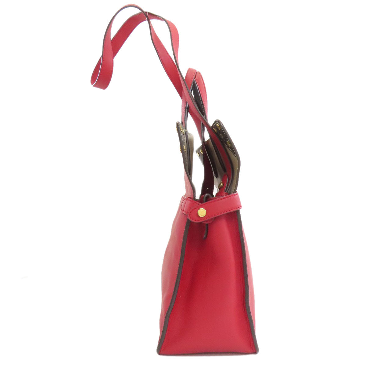 FENDI Flip 2WAY Handbag Calf Ladies [Used]