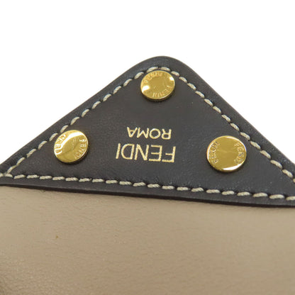 FENDI Flip 2WAY Handbag Calf Ladies [Used]