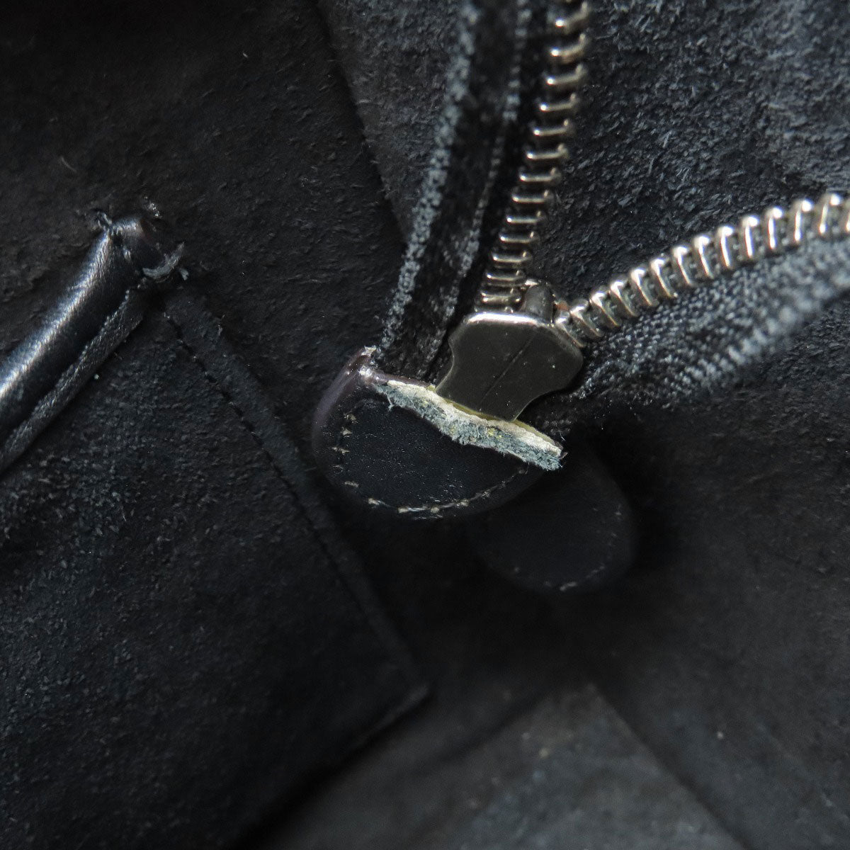 CELINE Luggage nano 2 WAY Handbag Calf Ladies [Used]