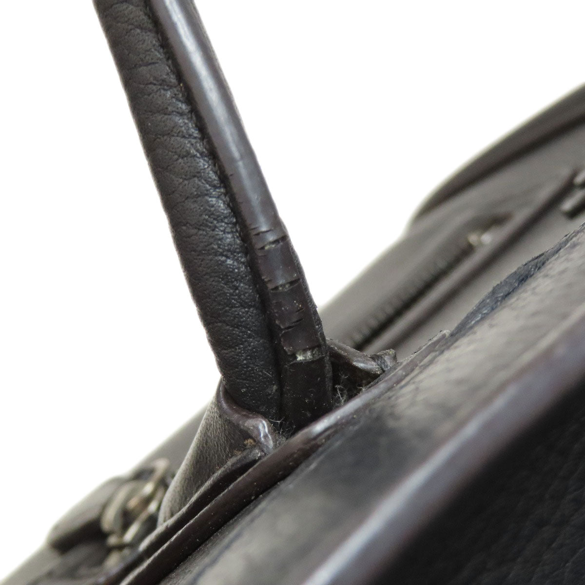 CELINE Luggage nano 2 WAY Handbag Calf Ladies [Used]