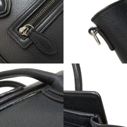 CELINE Luggage nano 2 WAY Handbag Calf Ladies [Used]