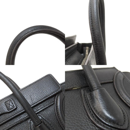 CELINE Luggage nano 2 WAY Handbag Calf Ladies [Used]