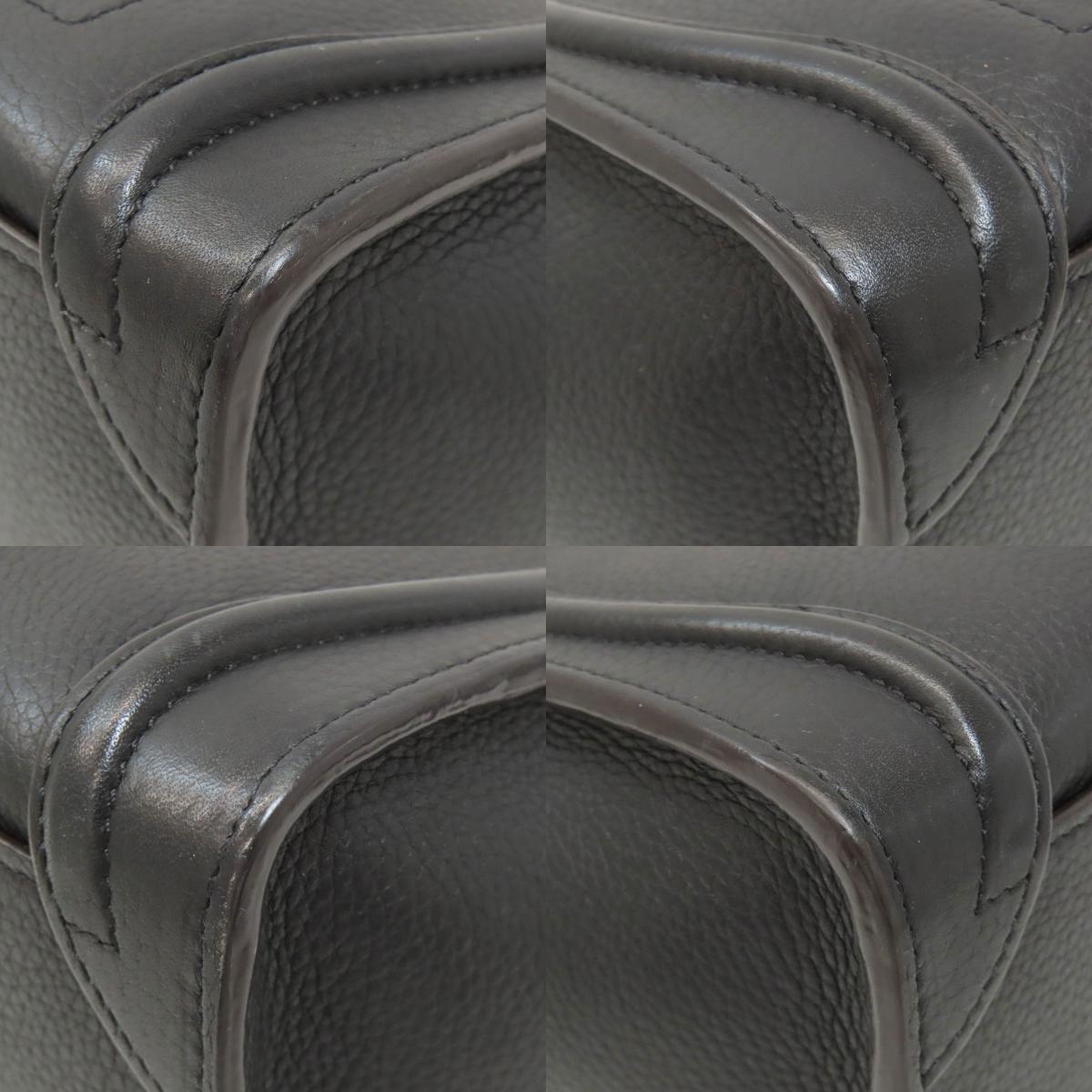 CELINE Luggage nano 2 WAY Handbag Calf Ladies [Used]