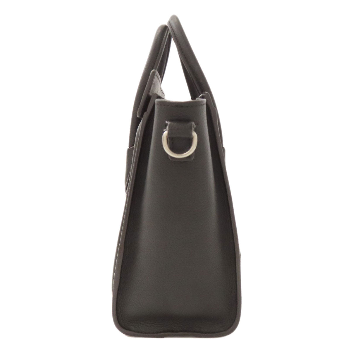 CELINE Luggage nano 2 WAY Handbag Calf Ladies [Used]