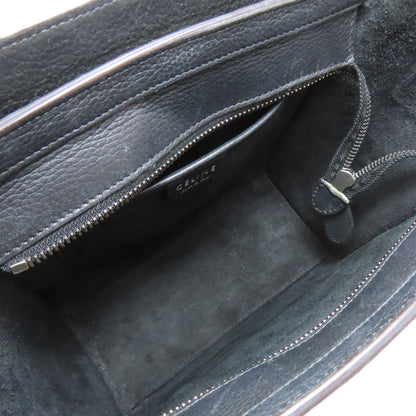 CELINE Luggage nano 2 WAY Handbag Calf Ladies [Used]