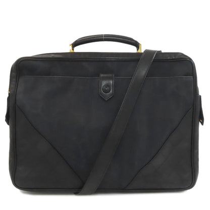 CHANEL Matelasse GoldHardware 2WAY Business bag Canvas Calfmens [Used]