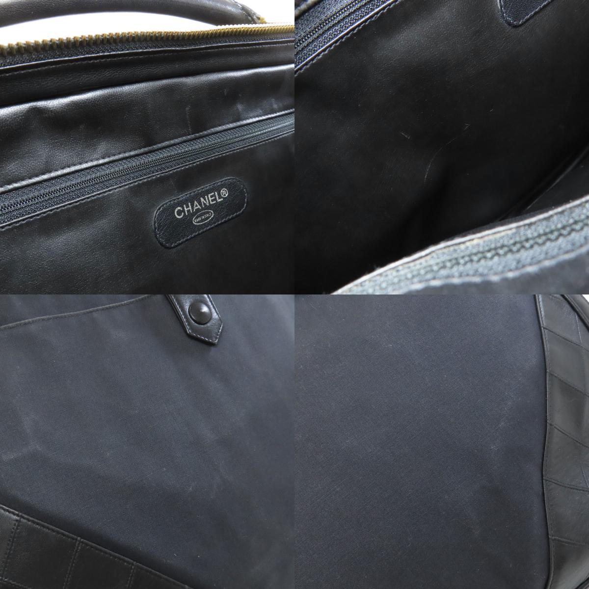 CHANEL Matelasse GoldHardware 2WAY Business bag Canvas Calfmens [Used]