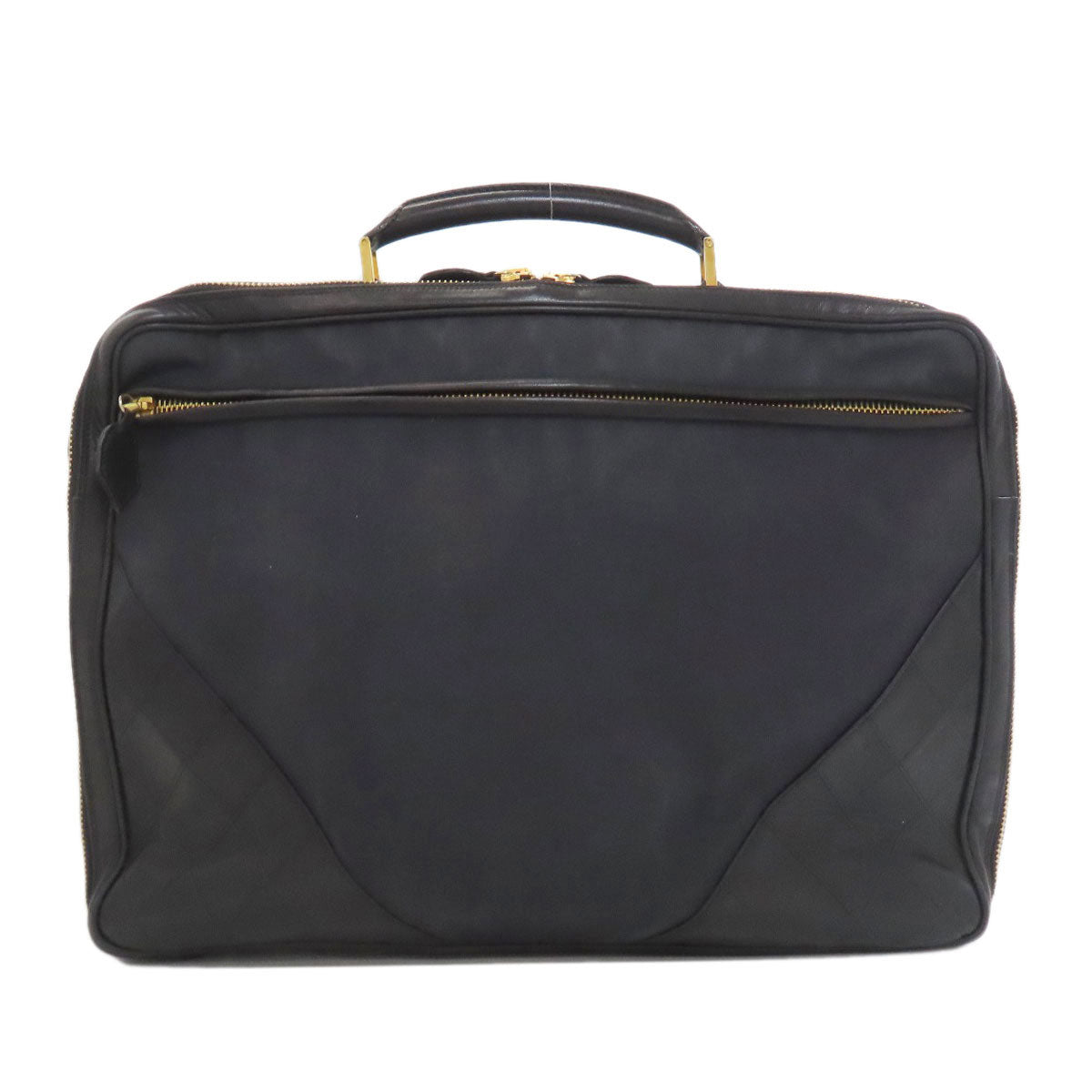 CHANEL Matelasse GoldHardware 2WAY Business bag Canvas Calfmens [Used]