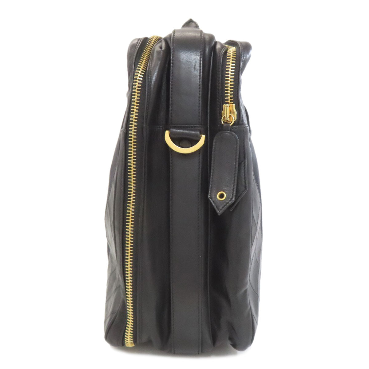 CHANEL Matelasse GoldHardware 2WAY Business bag Canvas Calfmens [Used]