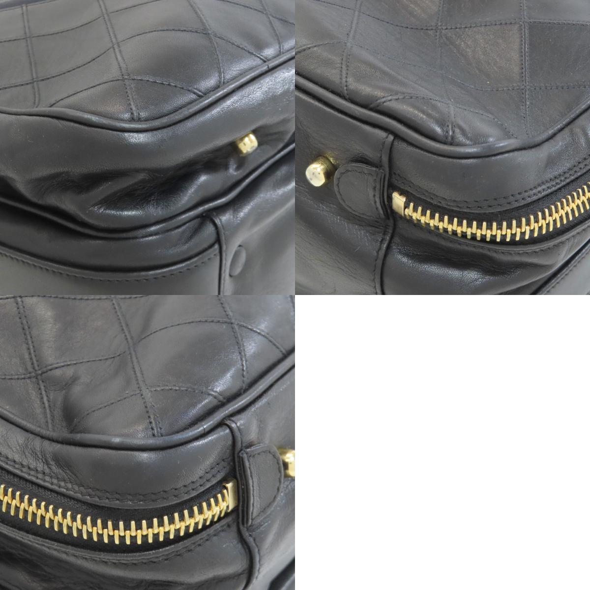 CHANEL Matelasse GoldHardware 2WAY Business bag Canvas Calfmens [Used]