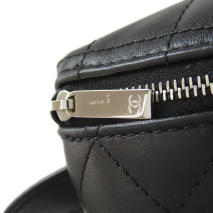 CHANEL Matelasse SilverHardware Hip bag, waist bag Lambskin Ladies [Used]