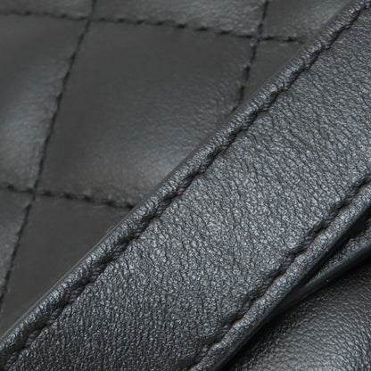 CHANEL Matelasse SilverHardware Hip bag, waist bag Lambskin Ladies [Used]