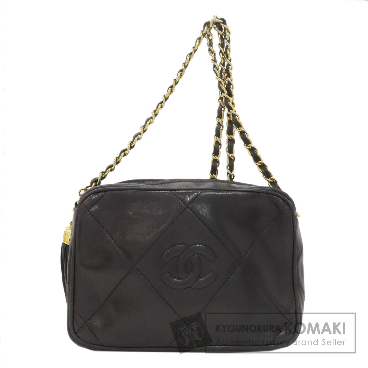 CHANEL ChainShoulder Matelasse GoldHardware Shoulder Bag Lambskin Ladies [Used]