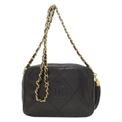 CHANEL ChainShoulder Matelasse GoldHardware Shoulder Bag Lambskin Ladies [Used]