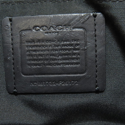 COACH F26172 Reversible Flap Signature Long Shoulder Shoulder Bag PVC Ladies [Used]