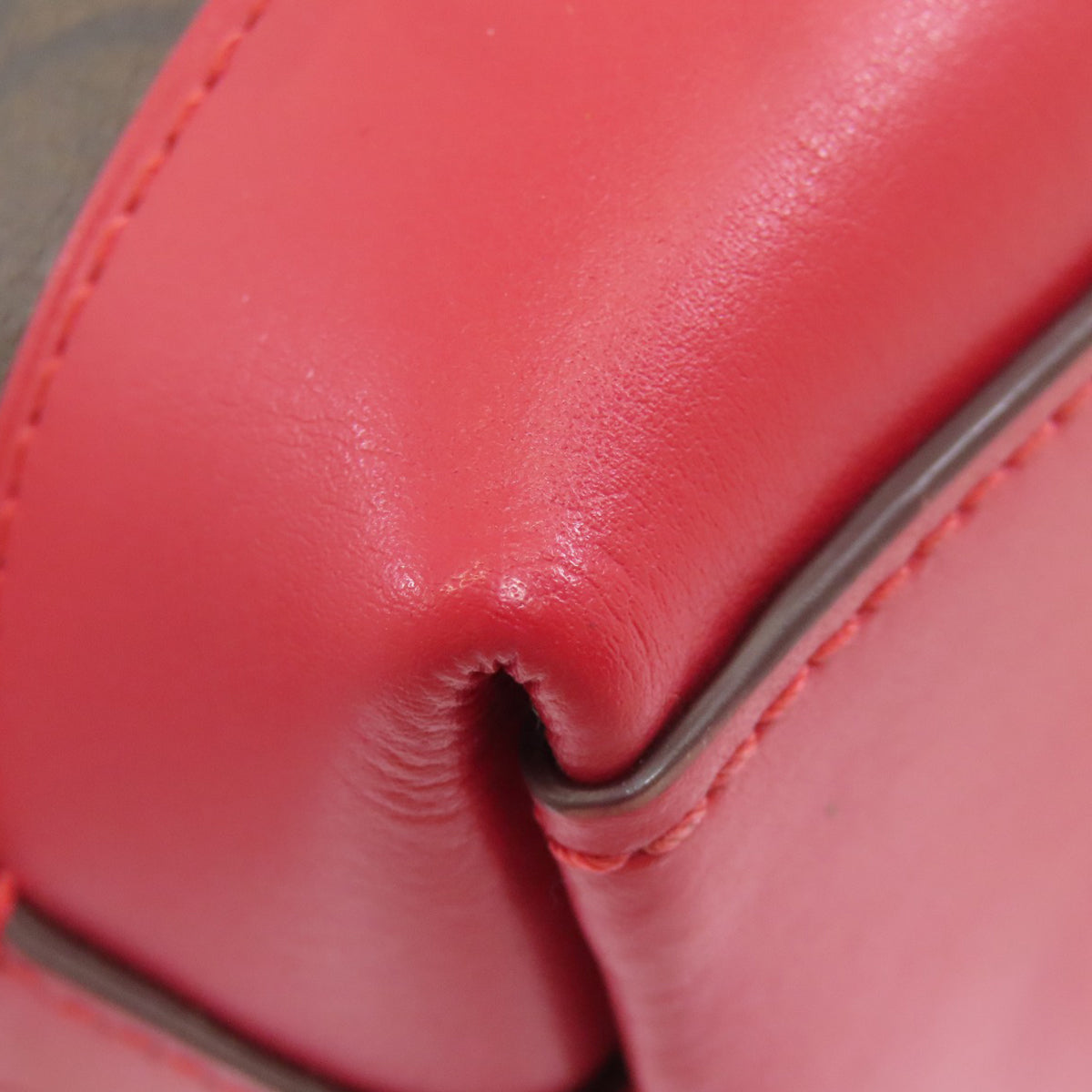 COACH F76674 Signature Long Shoulder Shoulder Bag PVC Ladies [Used]