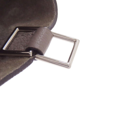 HERMES Picotin Lock MM Grit Asphalt SilverHardware Handbag Taurillon Clemence Ladies [Used]