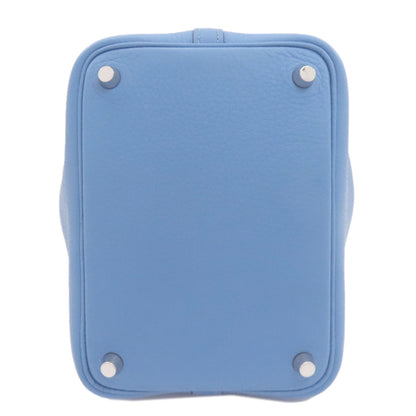 HERMES Picotin Lock PM SilverHardware Handbag Taurillon Clemence Ladies [Used]