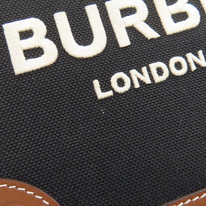 BURBERRY logo Shoulder Bag Canvas LeatherLadies [Used]