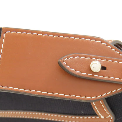 BURBERRY logo Shoulder Bag Canvas LeatherLadies [Used]