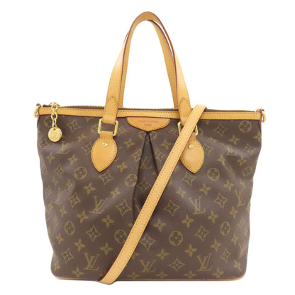 LOUIS VUITTON M40145 Palermo PM Handbag Monogram canvas Ladies [Used]