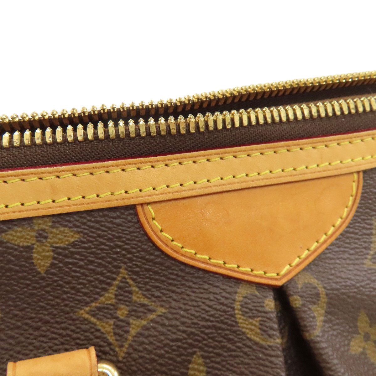 LOUIS VUITTON M40145 Palermo PM Handbag Monogram canvas Ladies [Used]