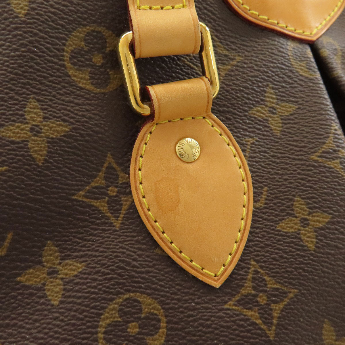 LOUIS VUITTON M40145 Palermo PM Handbag Monogram canvas Ladies [Used]