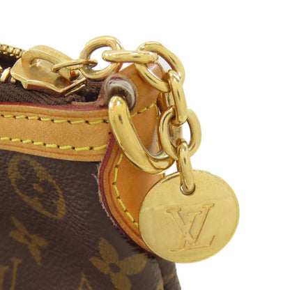 LOUIS VUITTON M40145 Palermo PM Handbag Monogram canvas Ladies [Used]
